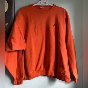 Orange Walt Disney World Mickey sweatshirt